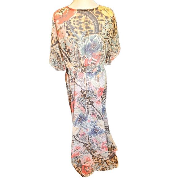 Venus Embellished Floral & Paisley Print Maxi Top NWT - Picture 8 of 12